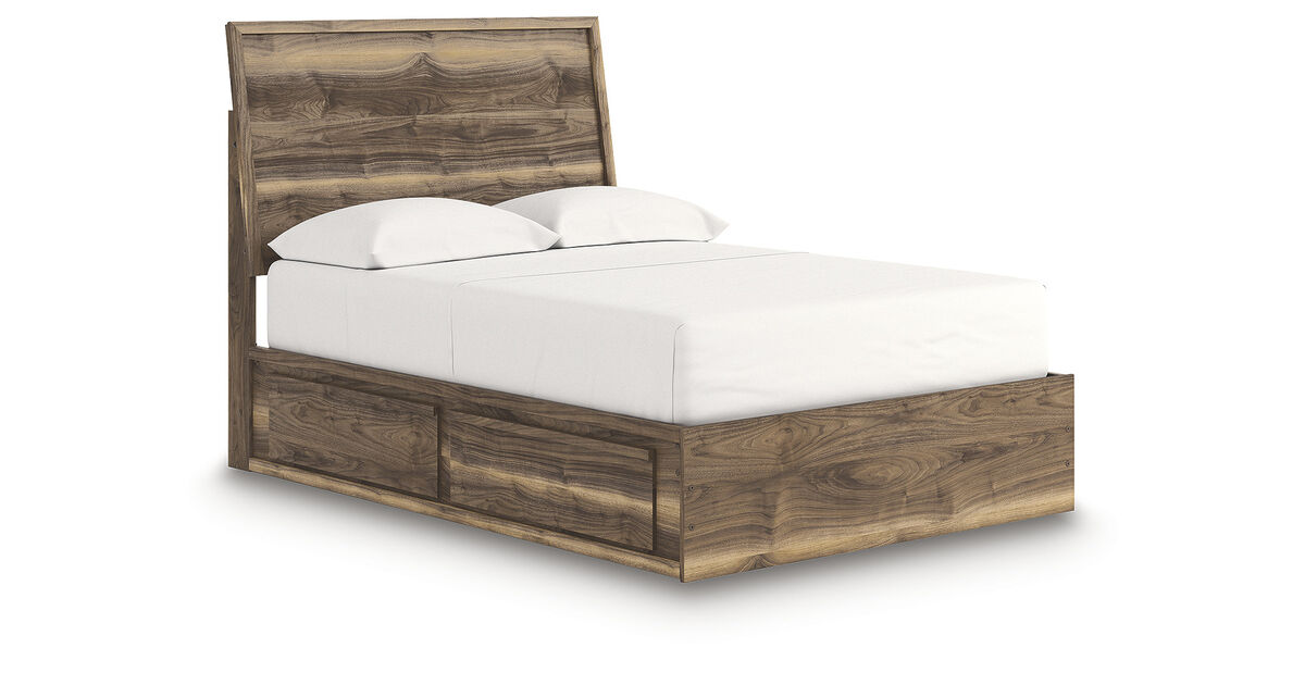 Zadilyn Full Panel Bed with Storage