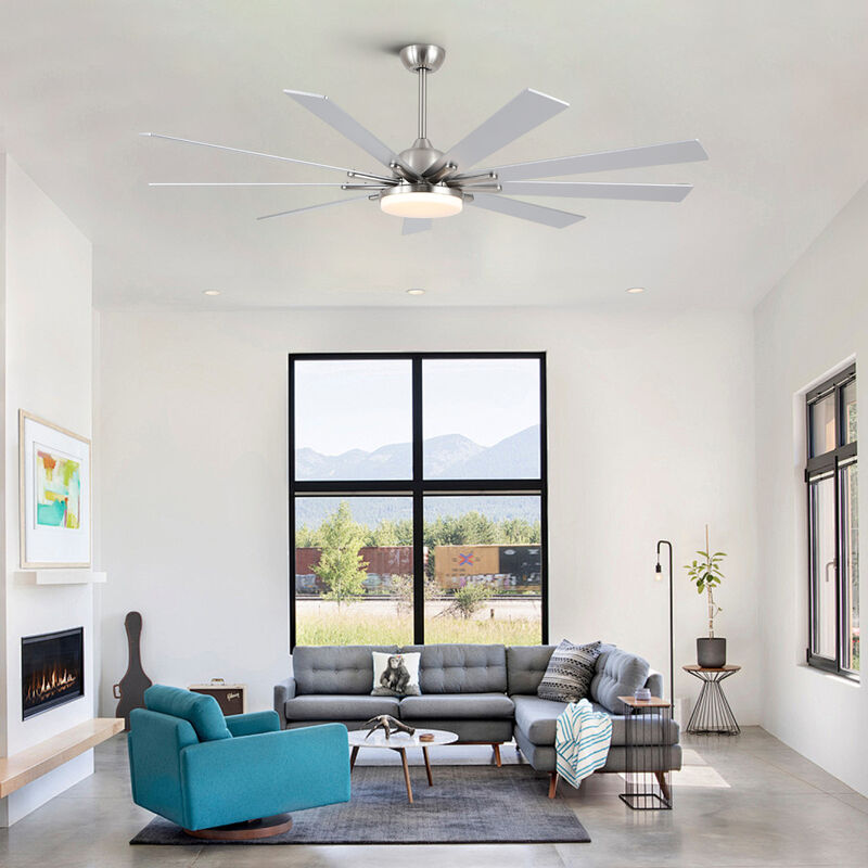 ELEMENT ACE Smart Ceiling Fan with Integrated LED Lighting and Remote Control image number 3