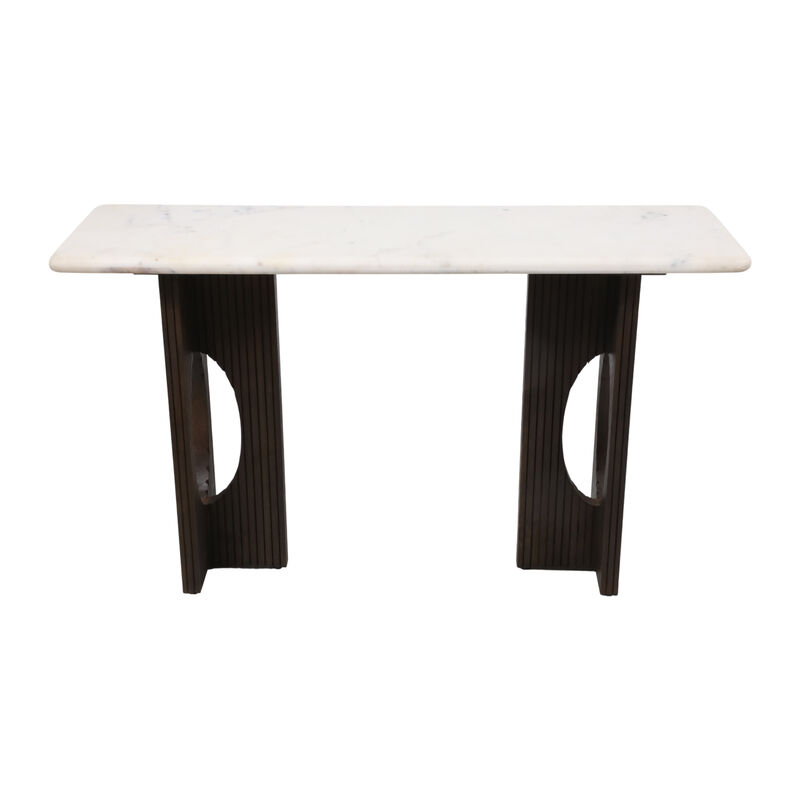 Fluted Base Console Table image number 3