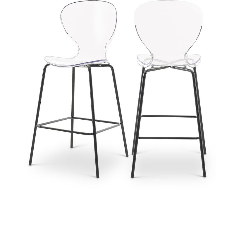 Meridian Furniture Clarion Stool, Set of 2