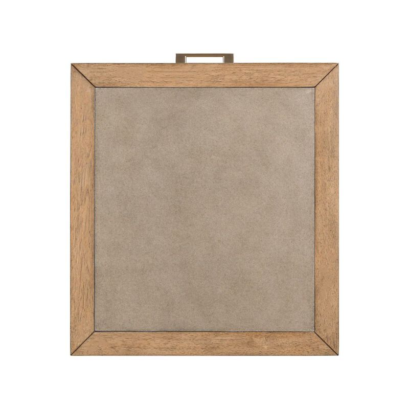 Liberty Furniture Living Room End Table  with Storage Drawer - Brown Oak Wood & Faux Concrete Top image number 5