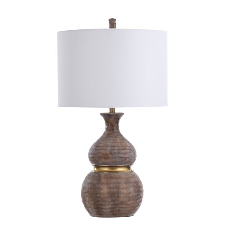 Gourd Grifo Gold Table Lamp