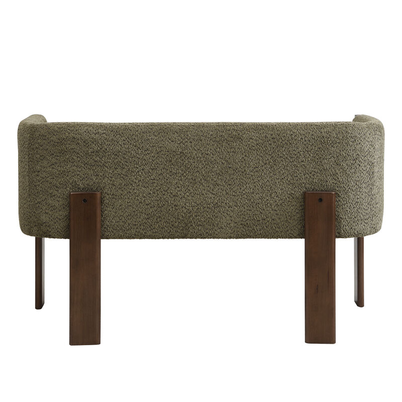 Pikert 48.5" Upholstered Solid Loveseat image number 3