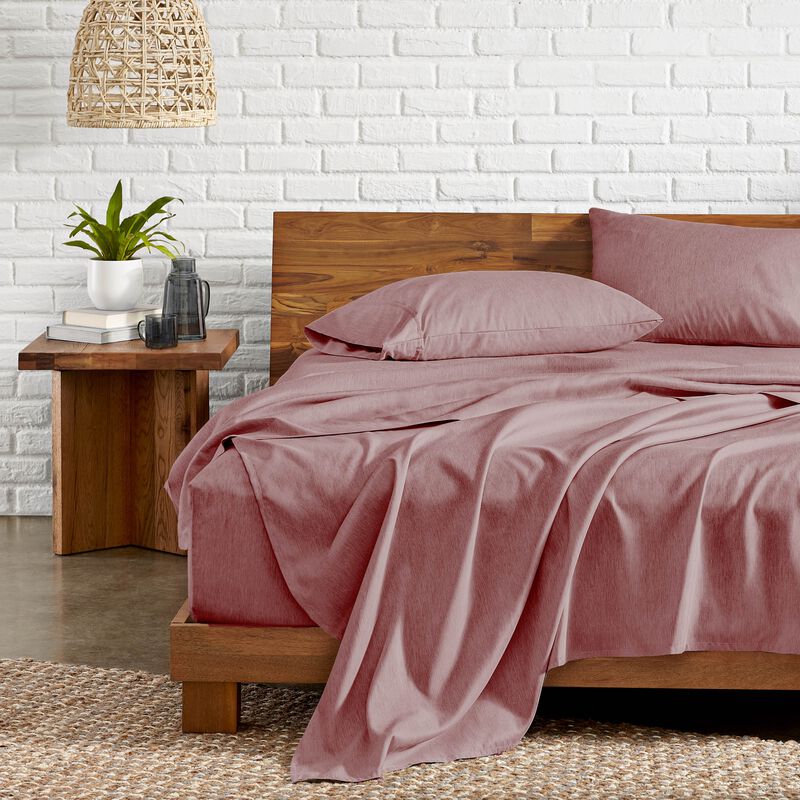Ultra Soft Heathered Sheet Set image number 1