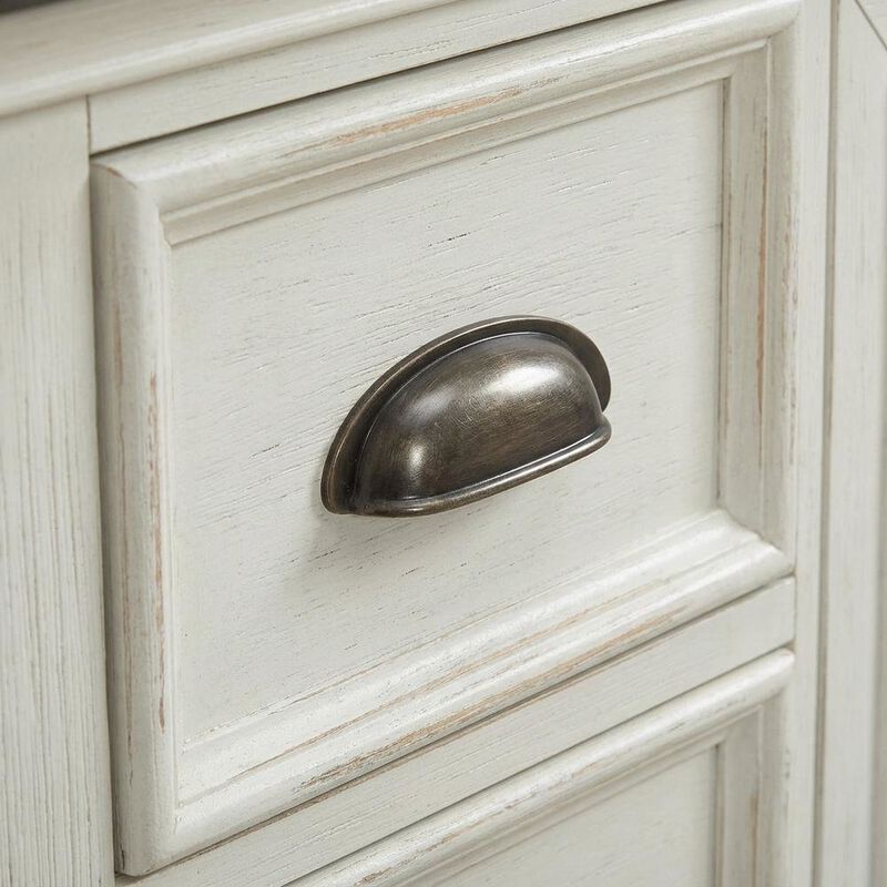 Liberty Furniture Cottage Pine Dog Feeding Station Cabinet with Pet Food Storage Drawers image number 4