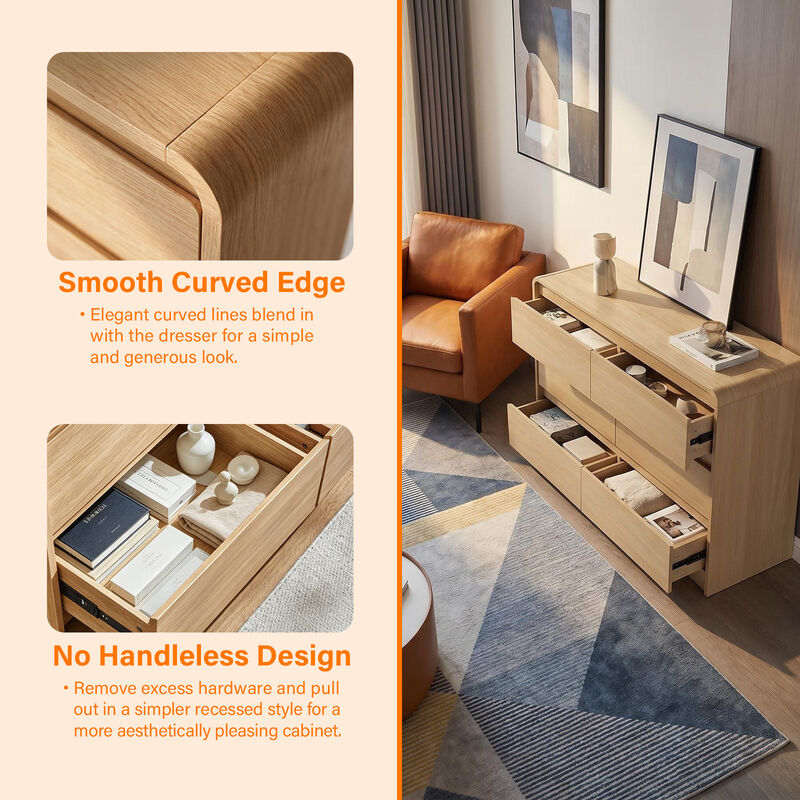 6 Drawer Dresser image number 4