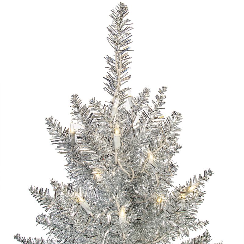 Vickerman Silver Tree Dura-Lit LED mWt - image number 1