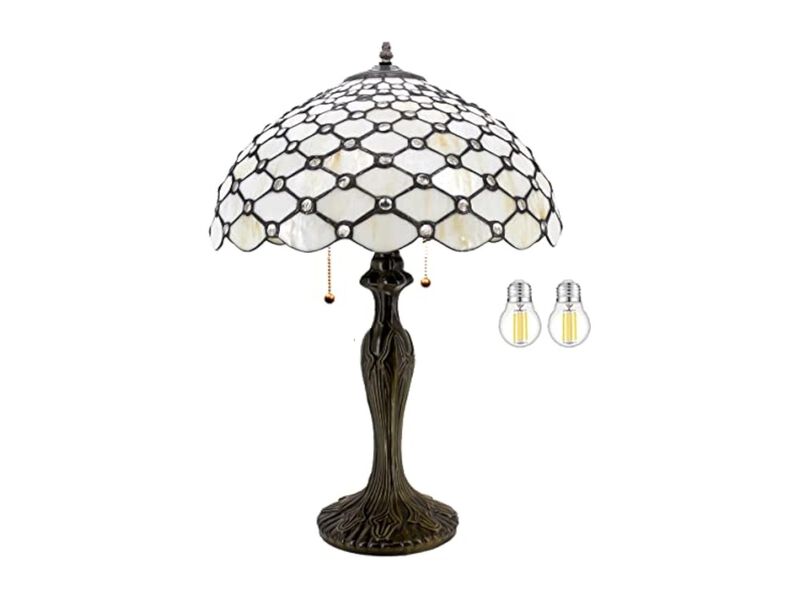 Tiffany Style Stained Glass Table Lamp For Living Room Bedroom Home Office image number 0