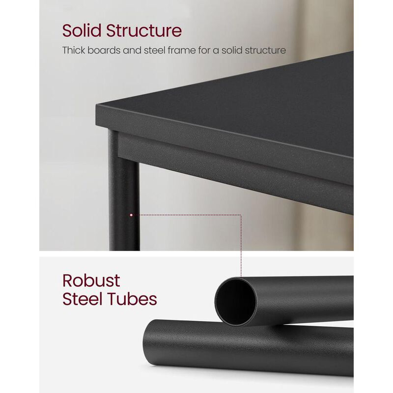 Minimal Small Side Table &ndash; Ideal for Bedside Use, Sofa Corners, or Reading Nooks