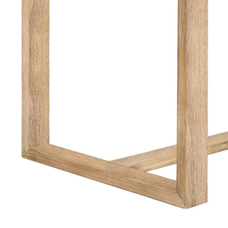 Merax Farmhouse Counter Height 5-Piece Dining Table Set