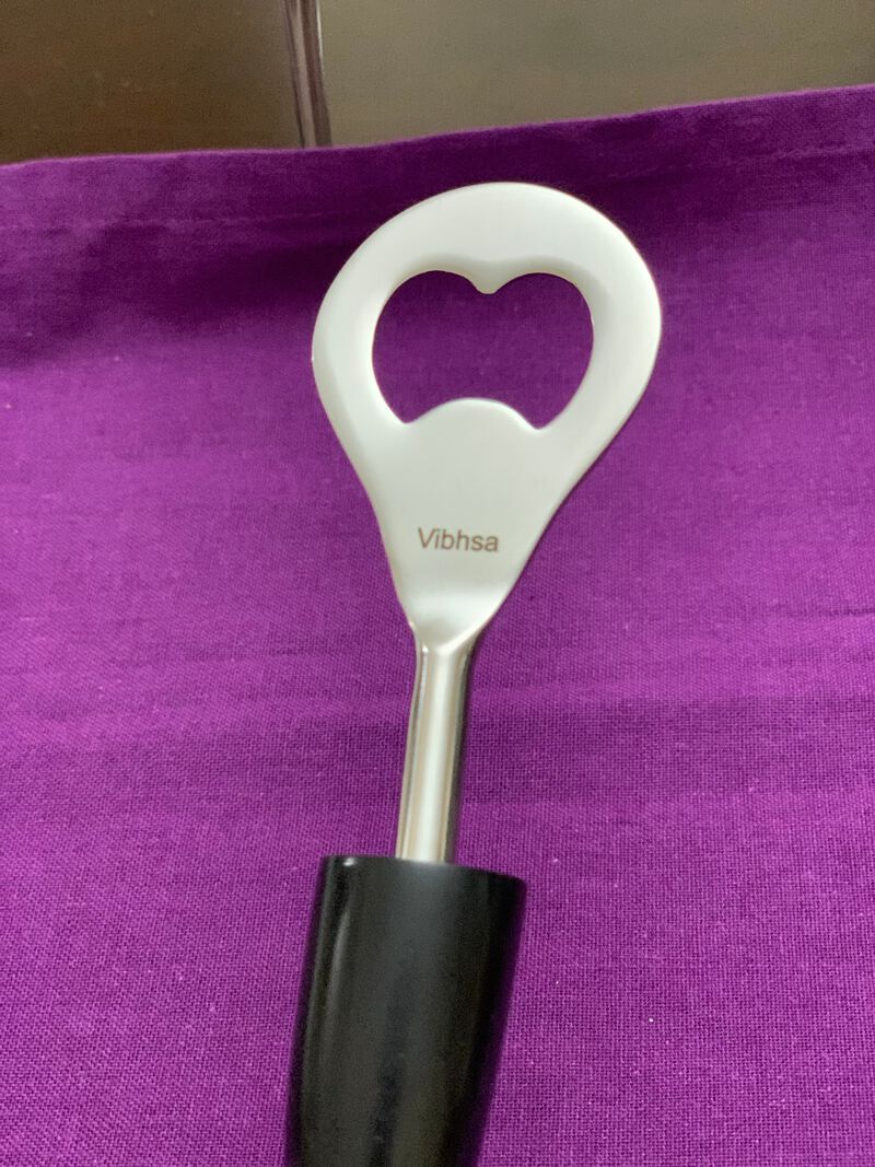 Bar Tools Accessories set of 4 Black