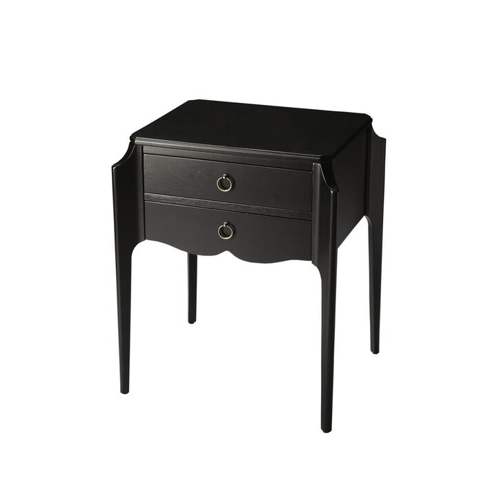 Butler Specialty Wilshire End Table, Black
