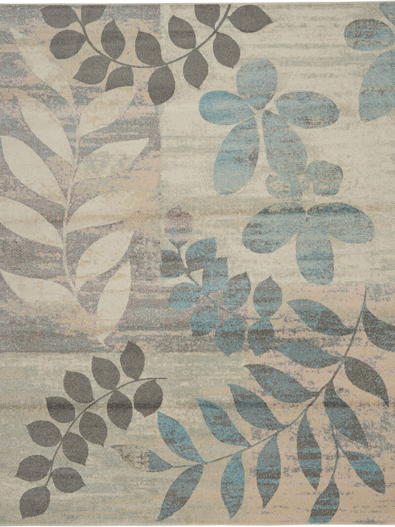 Tranquil TRA01 Ivory/Light Blue 8'10" x 11'10" Rug image number 0
