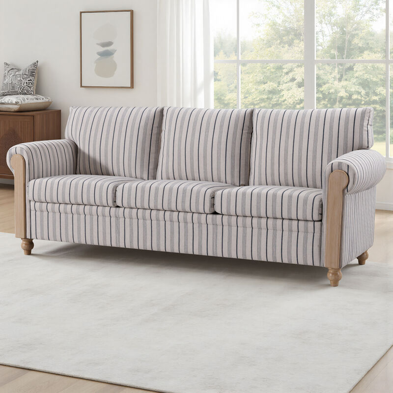 Hunrux 3 Seater Sofa image number 1