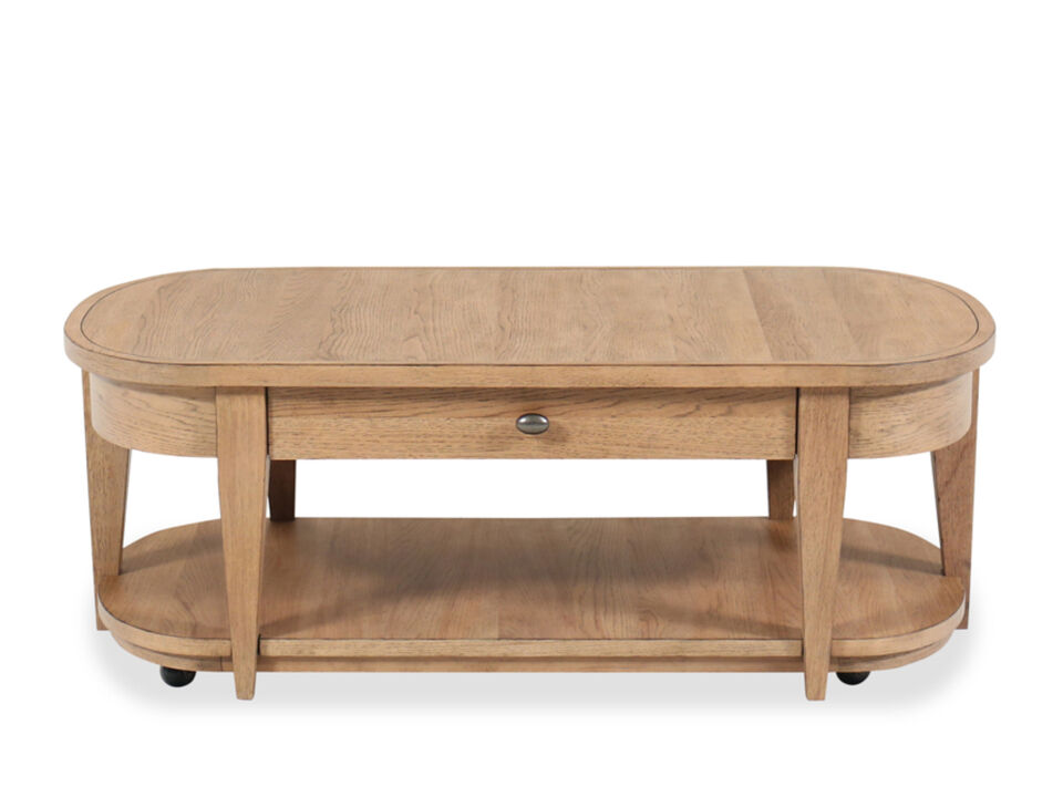 Todays Traditions Oval Cocktail Table