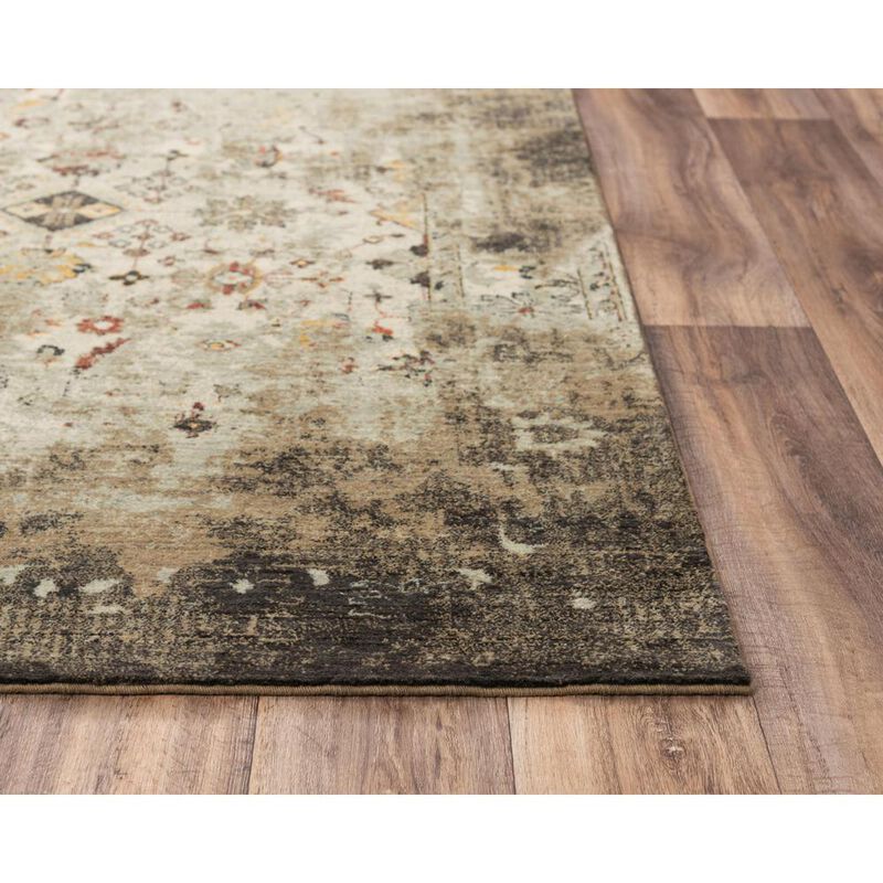 Hybrid Cut Pile Wool Rug, 5' x 8'