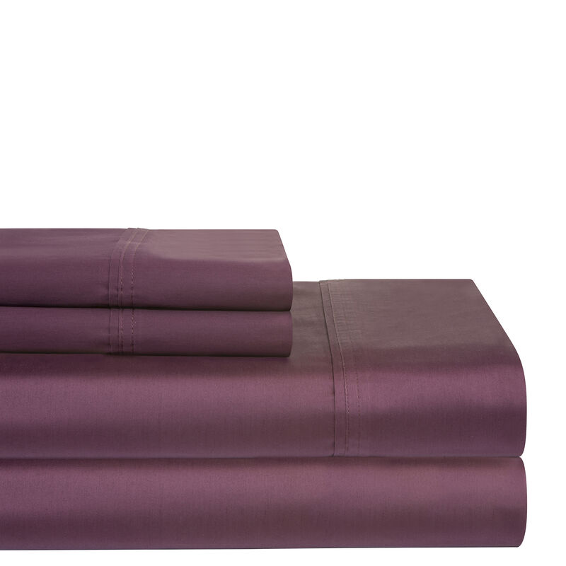 Pointehaven 400 Thread Count Deep Pocket Long Staple Cotton 4 pc Sheet Set.