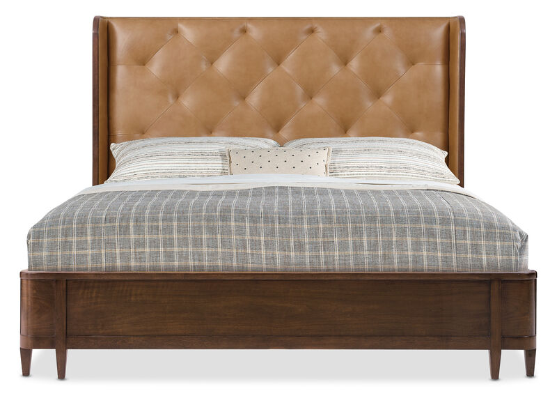 Archives King Leather Bed image number 0