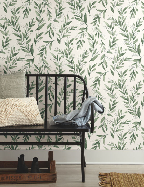 Magnolia Home Olive Branch Olive Grove Peel & Stick Wallpaper