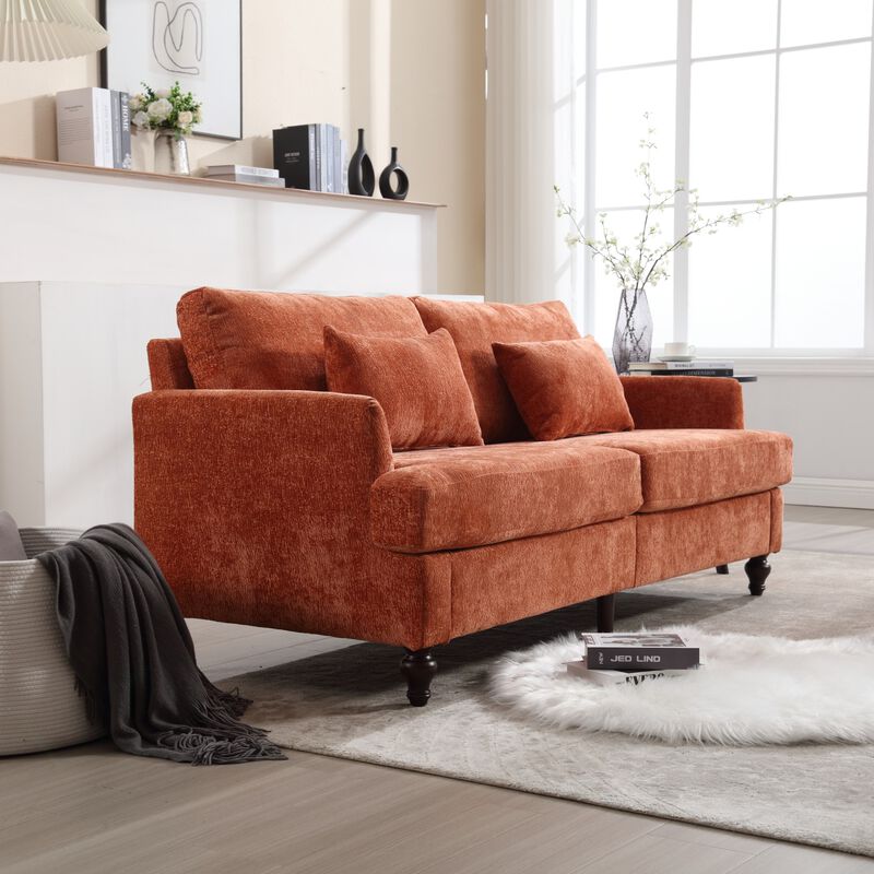 Rarnok Mid Century Loveseat Sofa image number 7