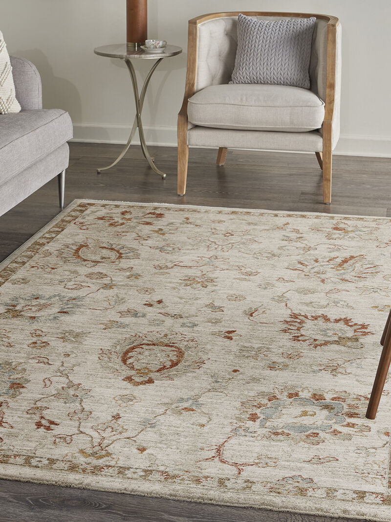 Infinite IFT04 Ivory 5'3" x 7'8" Rug