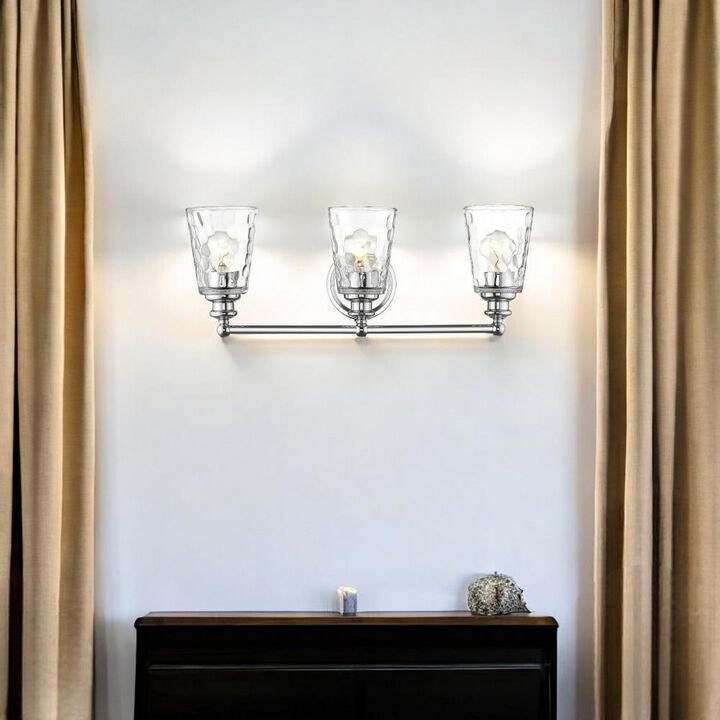 Hivvago Mae 3-Light Chrome Vanity
