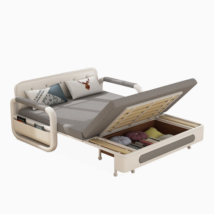 Modern Sleeper Sofa Pull-out Sofa Bed for Living Room 62.2"