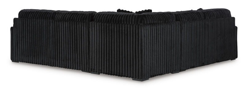 Midnight-Madness Onyx 3-Piece Sectional image number 2