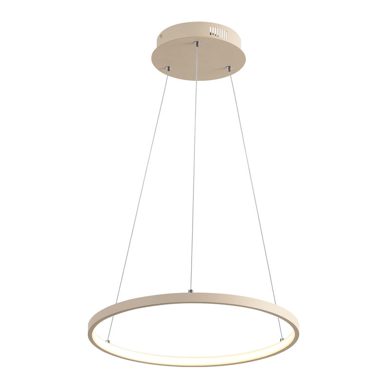Brice Modern Contemporary Metal Round Dimmable Integrated LED Pendant