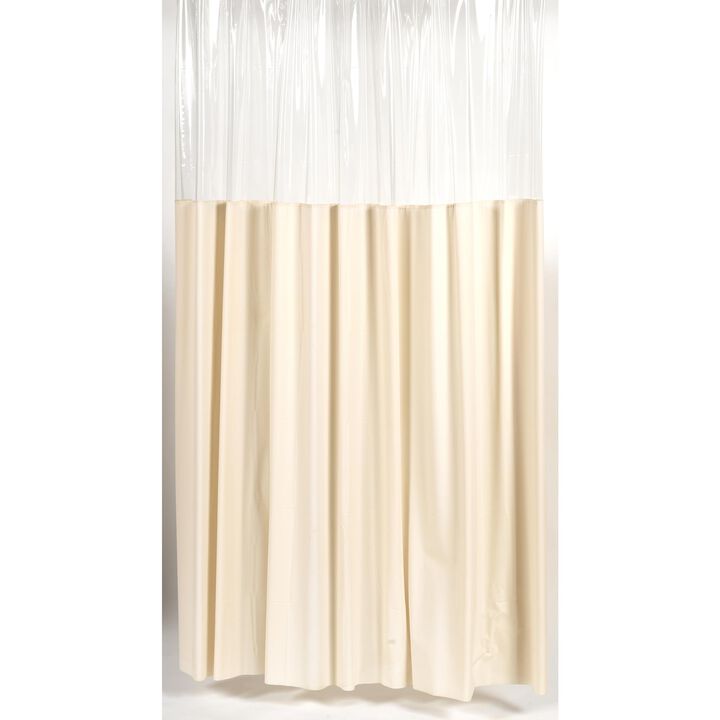 Carnation Home Fashions Home Decorative Window Vinyl Shower Curtain