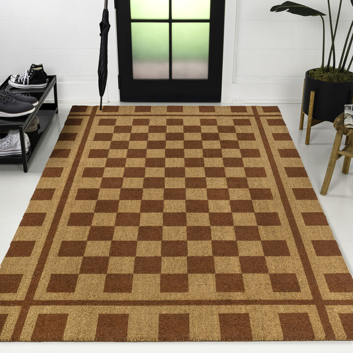Peater Classic Casual Commerical Natural Coir Indoor/Outdoor Mat