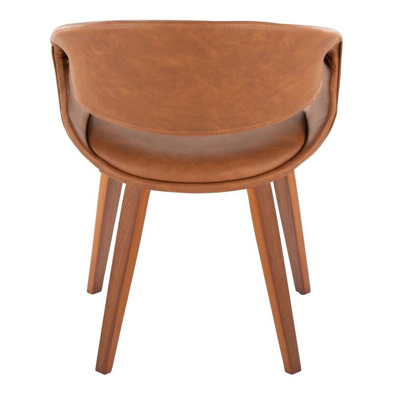 LumiSource Curvo Upholstered Chair - Set of 2