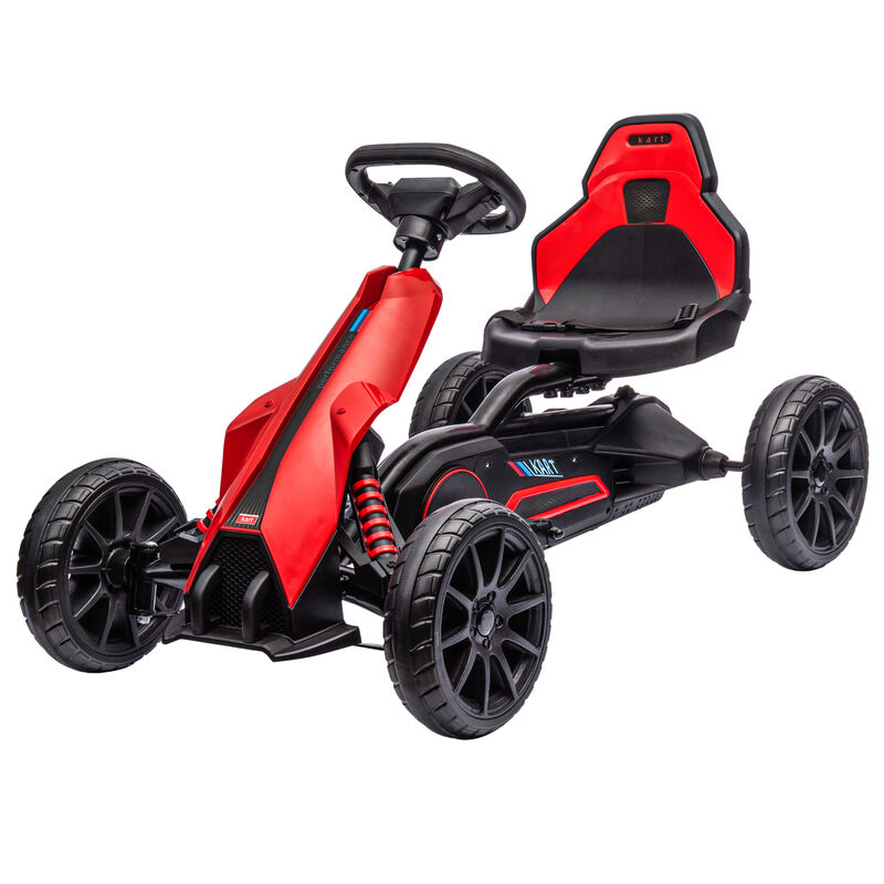 BreeBe 12V Electric Go Kart for Kids w/ Adjustable Speed image number 0