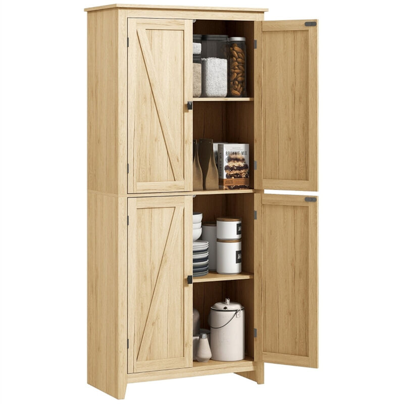 Kitchen Cupboard with Sturdy Construction, Adjustable Shelves, and Stylish Design for Organized Storage image number 0