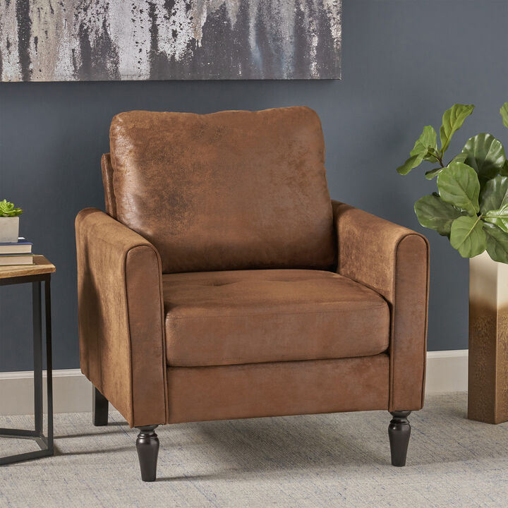 Merax Contemporary Club Chair with Cushion