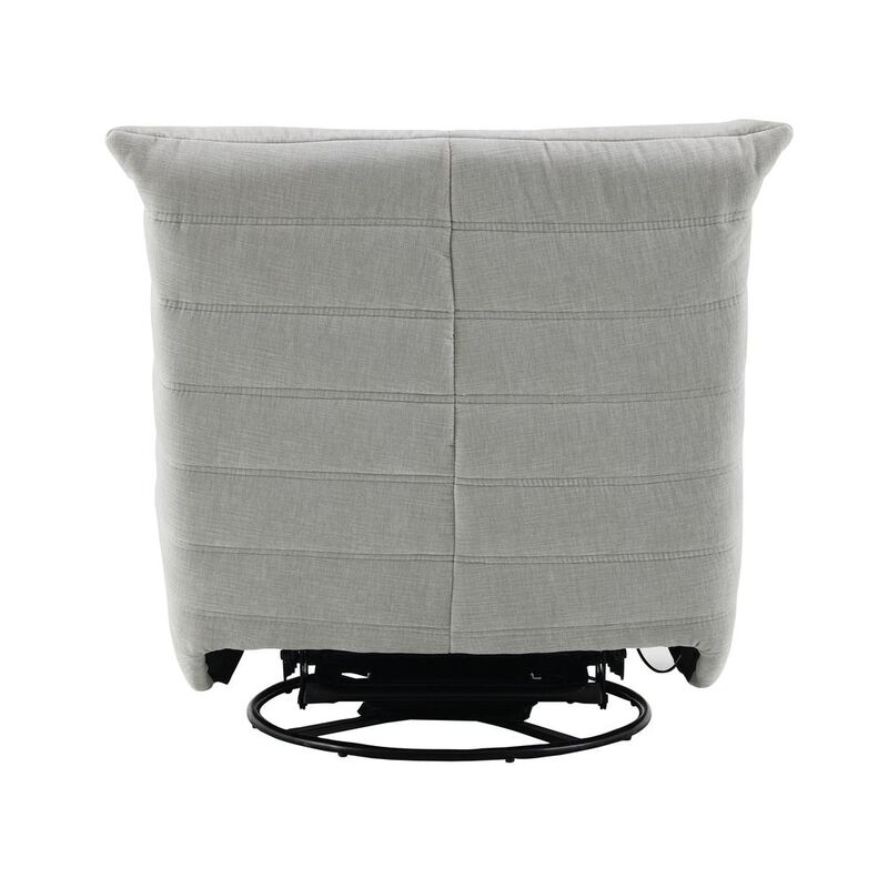 Acme Furniture Talmon Glider Recliner Swivel,Chenille