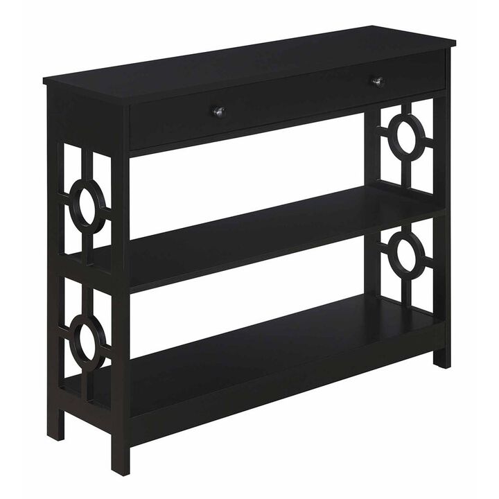 Convenience Concepts Ring 1 Drawer Console Table