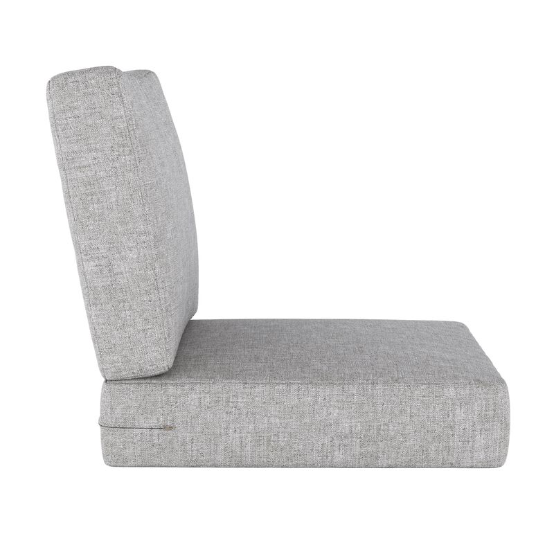 Outdoor/Indoor Sunbrella 24 x 24 x 5 Deep Seating Seat/Back Cushion