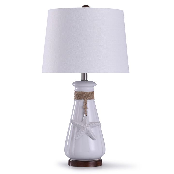Serenity White Table Lamp (Set of 2)