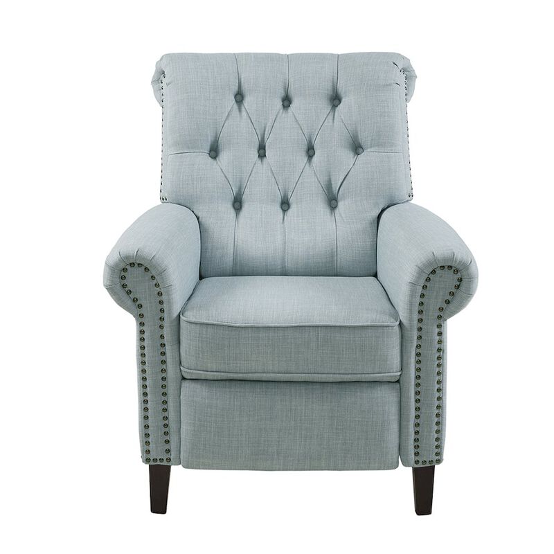 Madison Park Aidan Aidan Recliner, Light Blue color