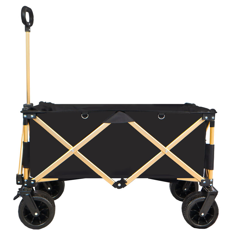 Streamdale Heavy-Duty Folding Wagon: Compact, Durable, All-Terrain