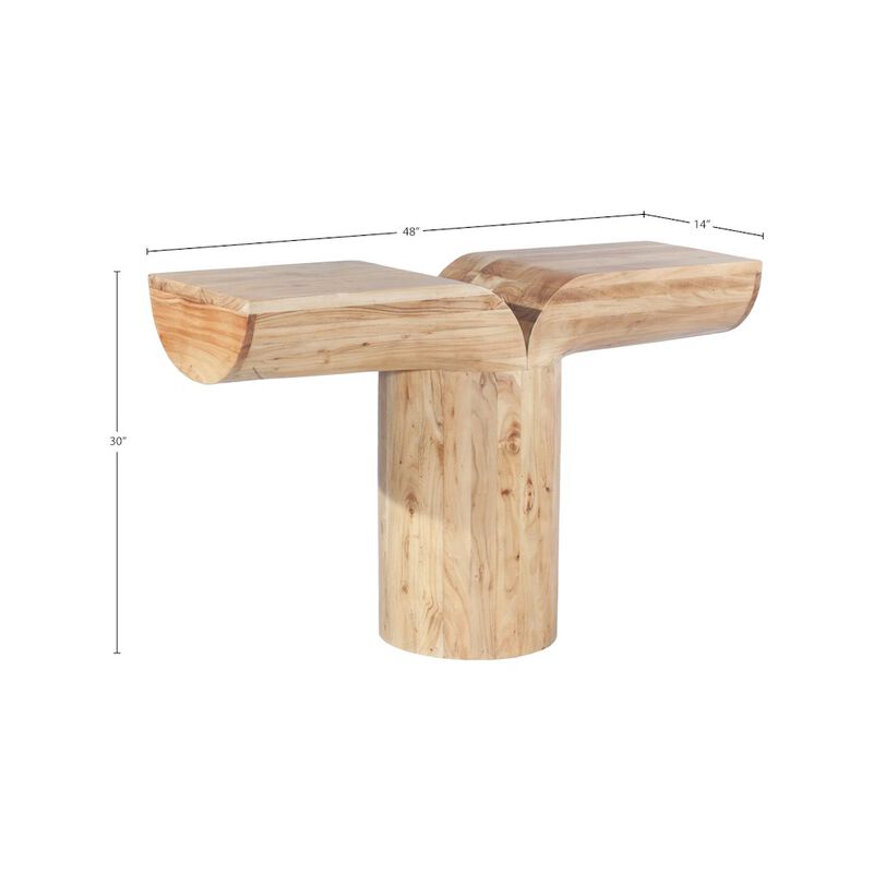 Meridian Furniture Tee Black Console Table
