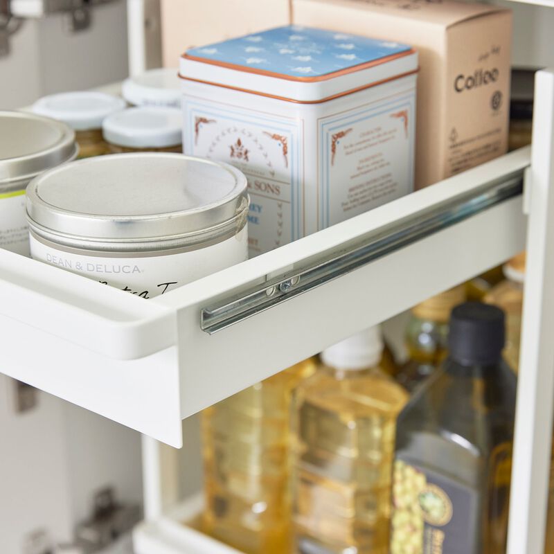Two-Tier Pull-Out Shelf - Steel image number 4