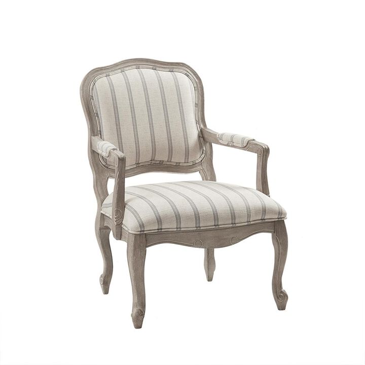 Belen Kox Stripe Accent Chair, Belen Kox