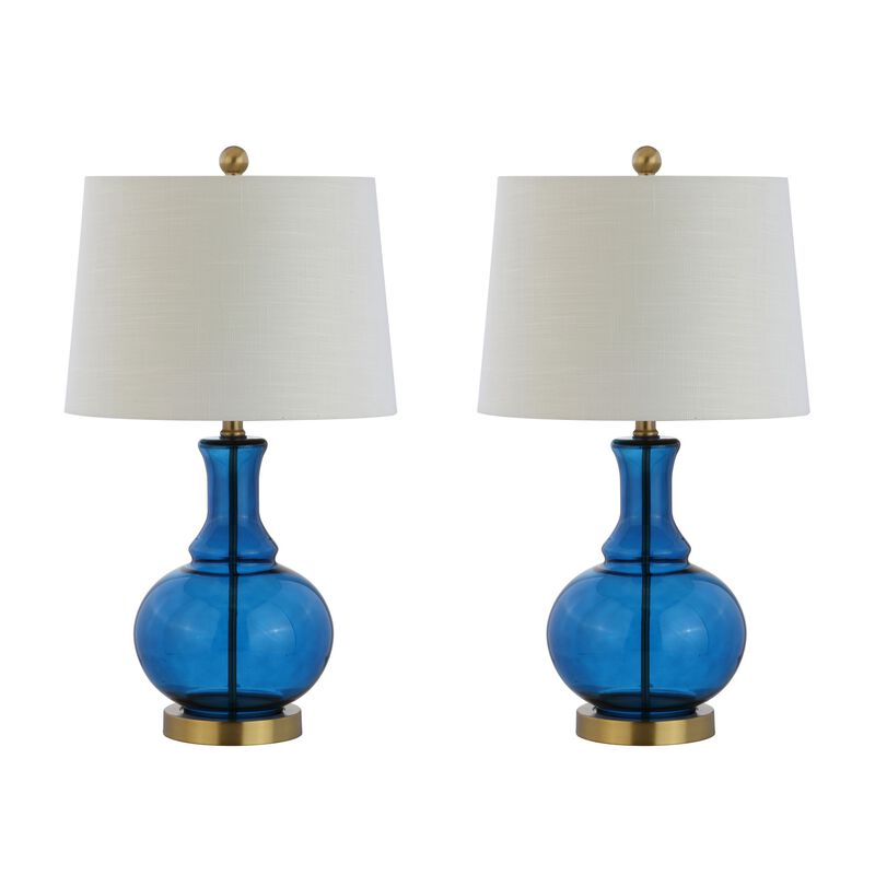 Lavelle Glass LED Table Lamp (Set of 2)