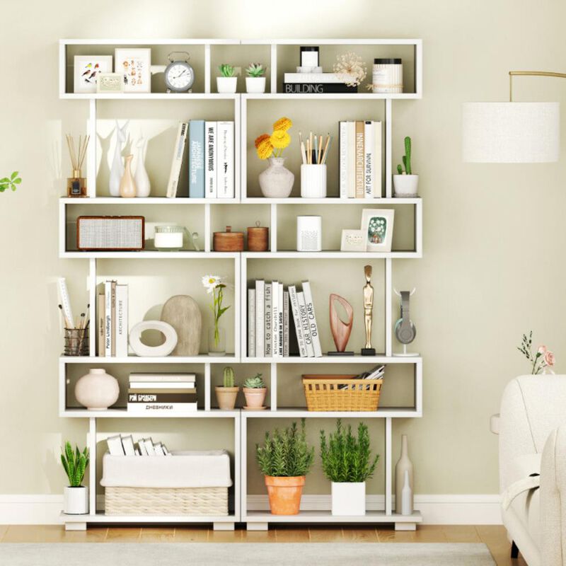 Hivvago 6-Tier Bookcase with Anti-Tipping Kit