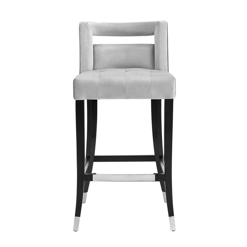 Hart Velvet Counter Stool image number 2