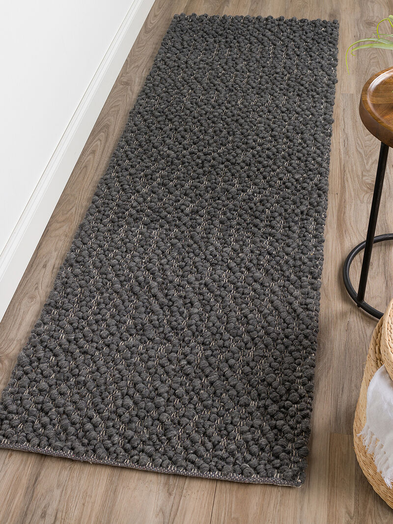 Gorbea GR1 Charcoal 2'3" x 7'6" Rug