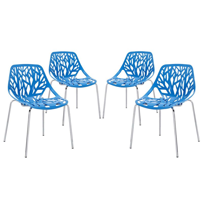 Stencil Dining Side Chair Set of 4 image number 0