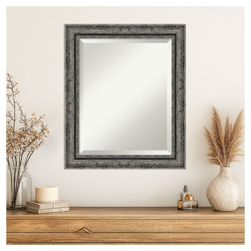 Filigree Beveled Framed Wall Mirror image number 5